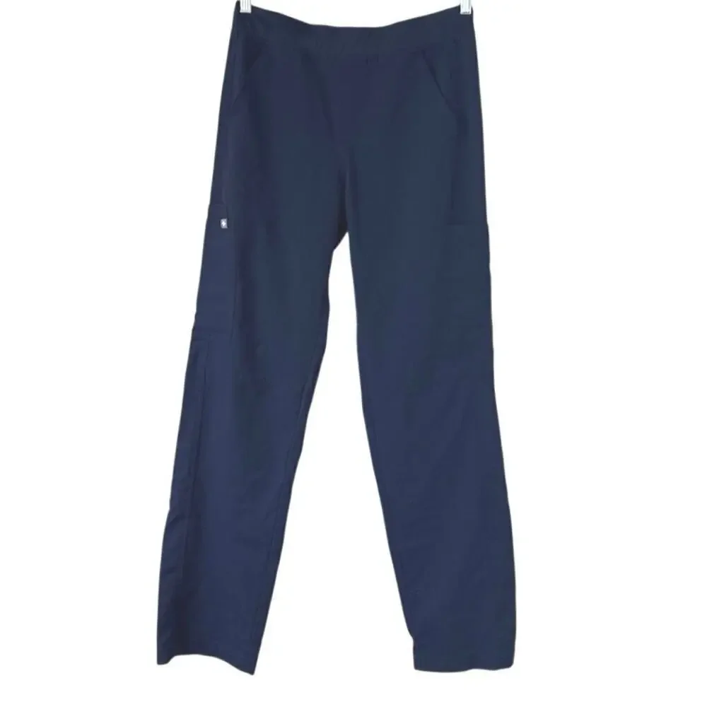 Figs Technical Collection Men’s M Cargo Scrub Pants Style T2001 Navy Blue